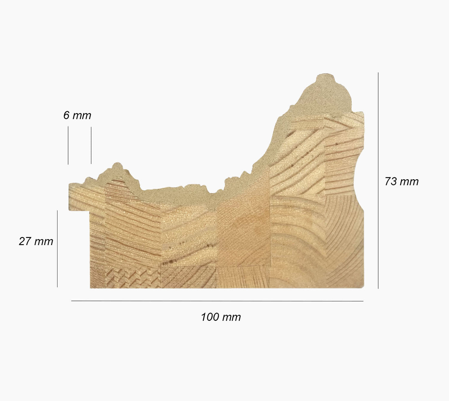 Bilderrahmen Holzbarock mit Blattgold 6301.010