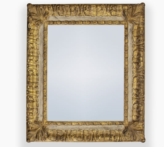 Alte Spiegel maßgeschneiderte alte grau und goldene cor. 4980.3004