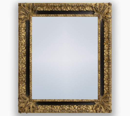 Alte Spiegel Custom Black und Gold Cor. 4480.601