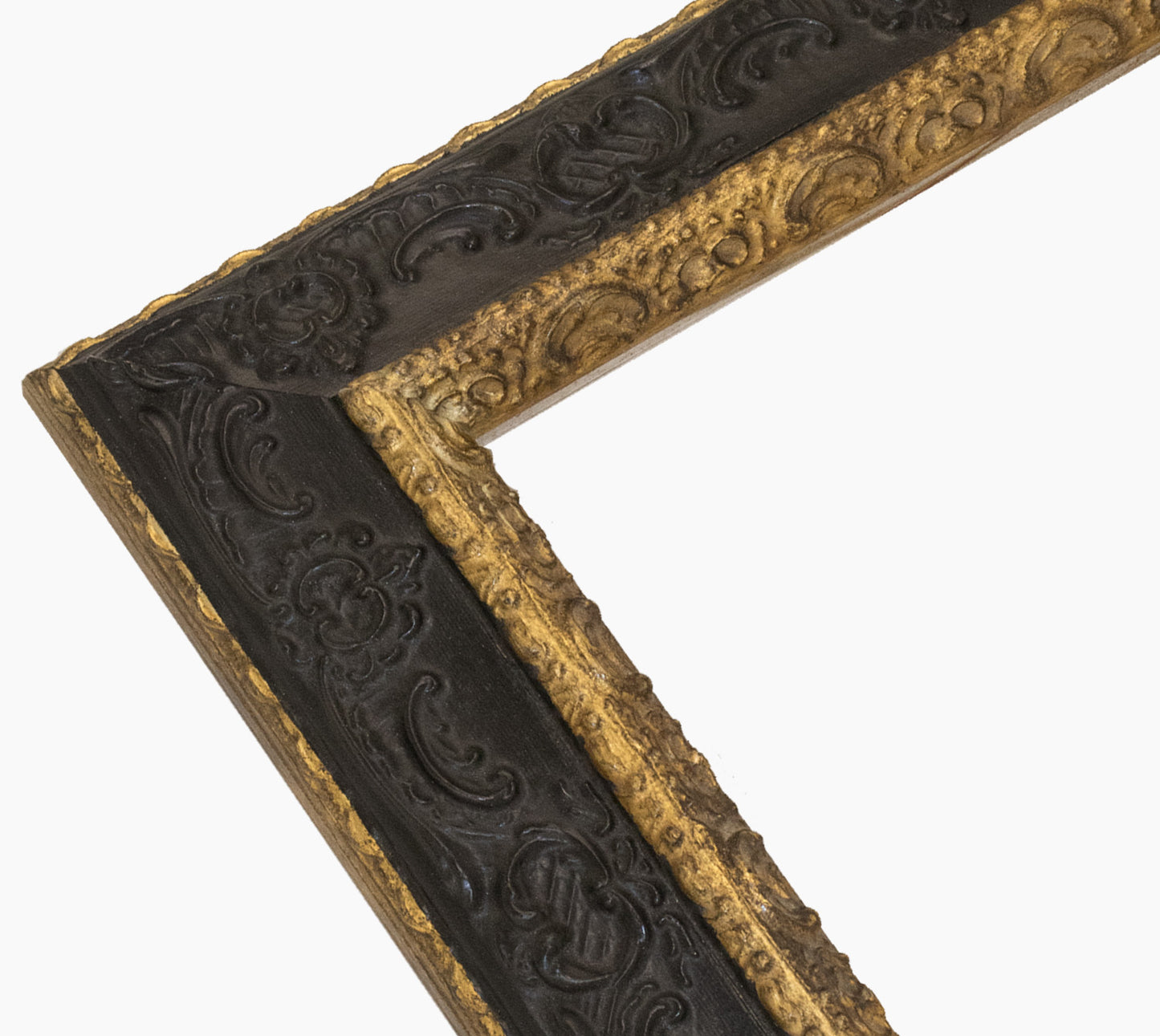 Schwarzer Rahmen und Gold 634.601