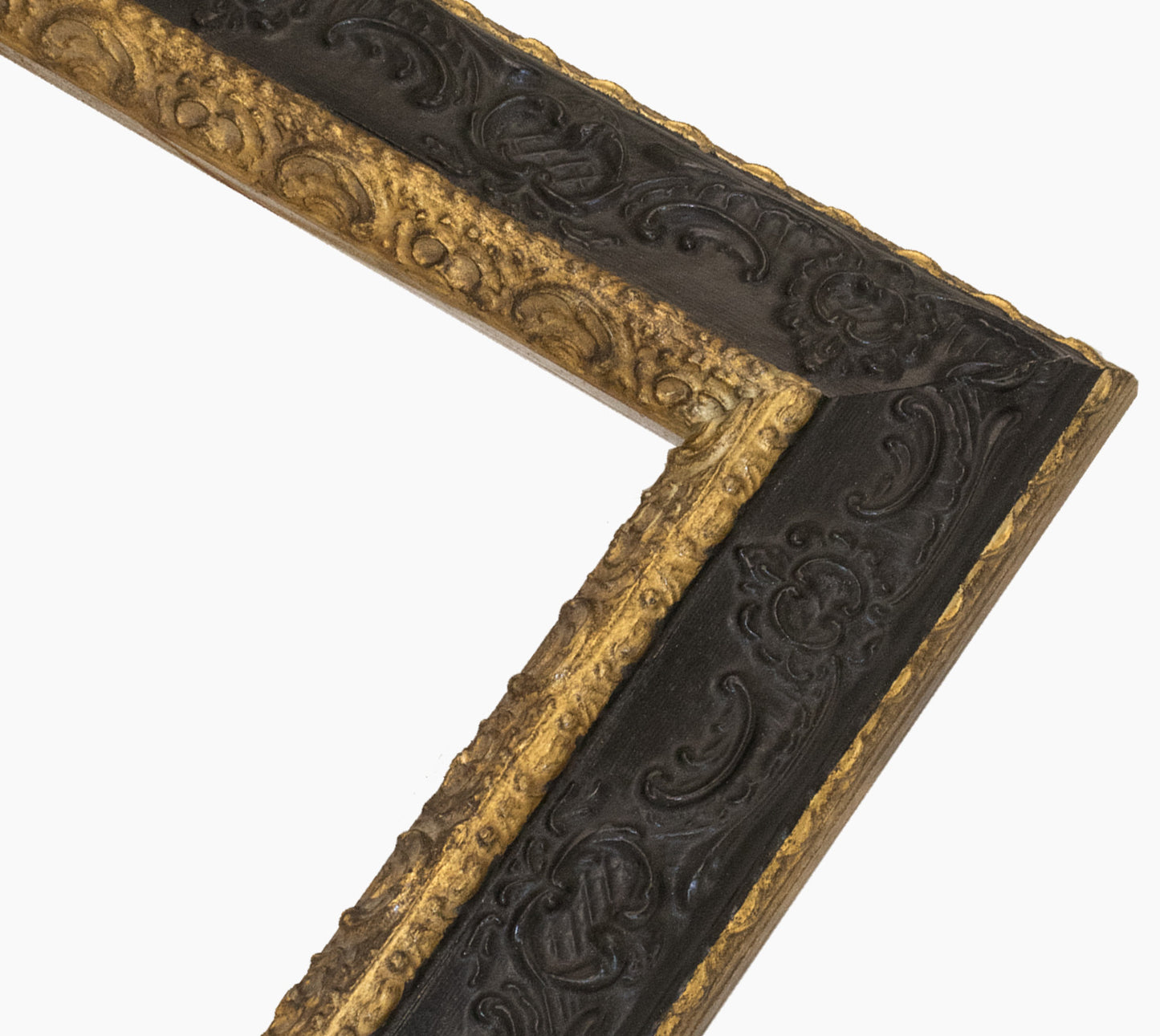Schwarzer Rahmen und Gold 634.601