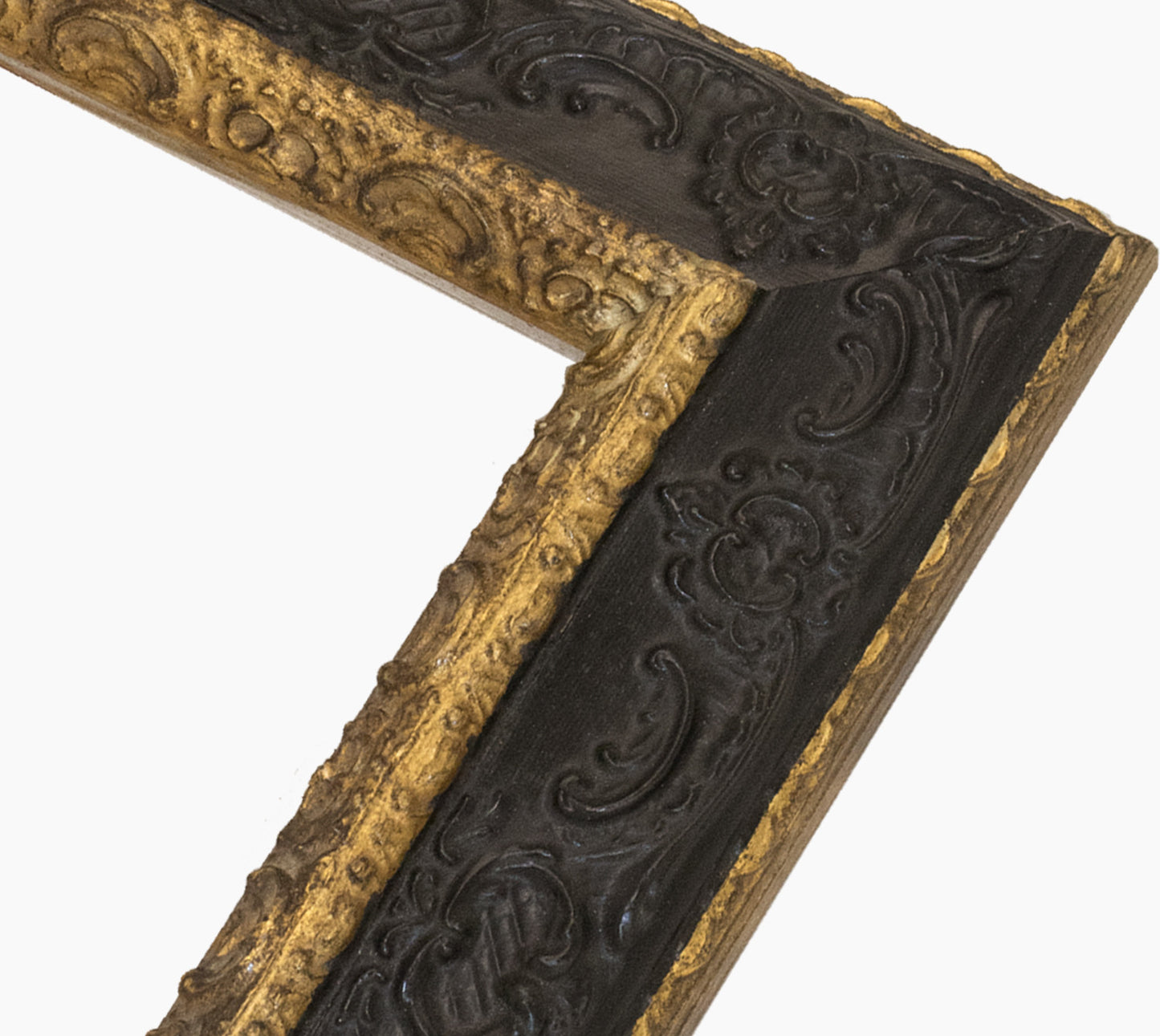 Schwarzer Rahmen und Gold 634.601