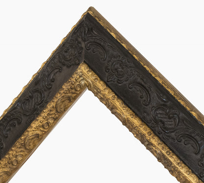 Schwarzer Rahmen und Gold 634.601