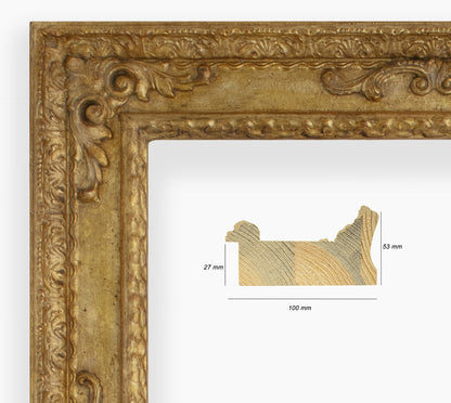 Cor.743.010 Barockrahmen am Blattgold