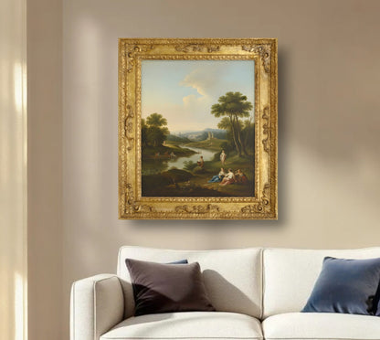 Cor.743.010 Barockrahmen am Blattgold