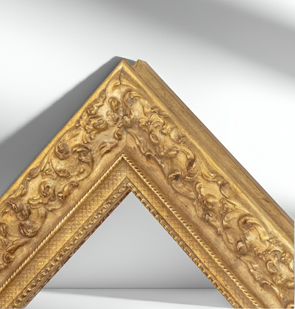 Cadre d'or en bois sur mesure 4497.010