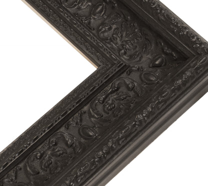 Black baroque wooden frame 6301.600