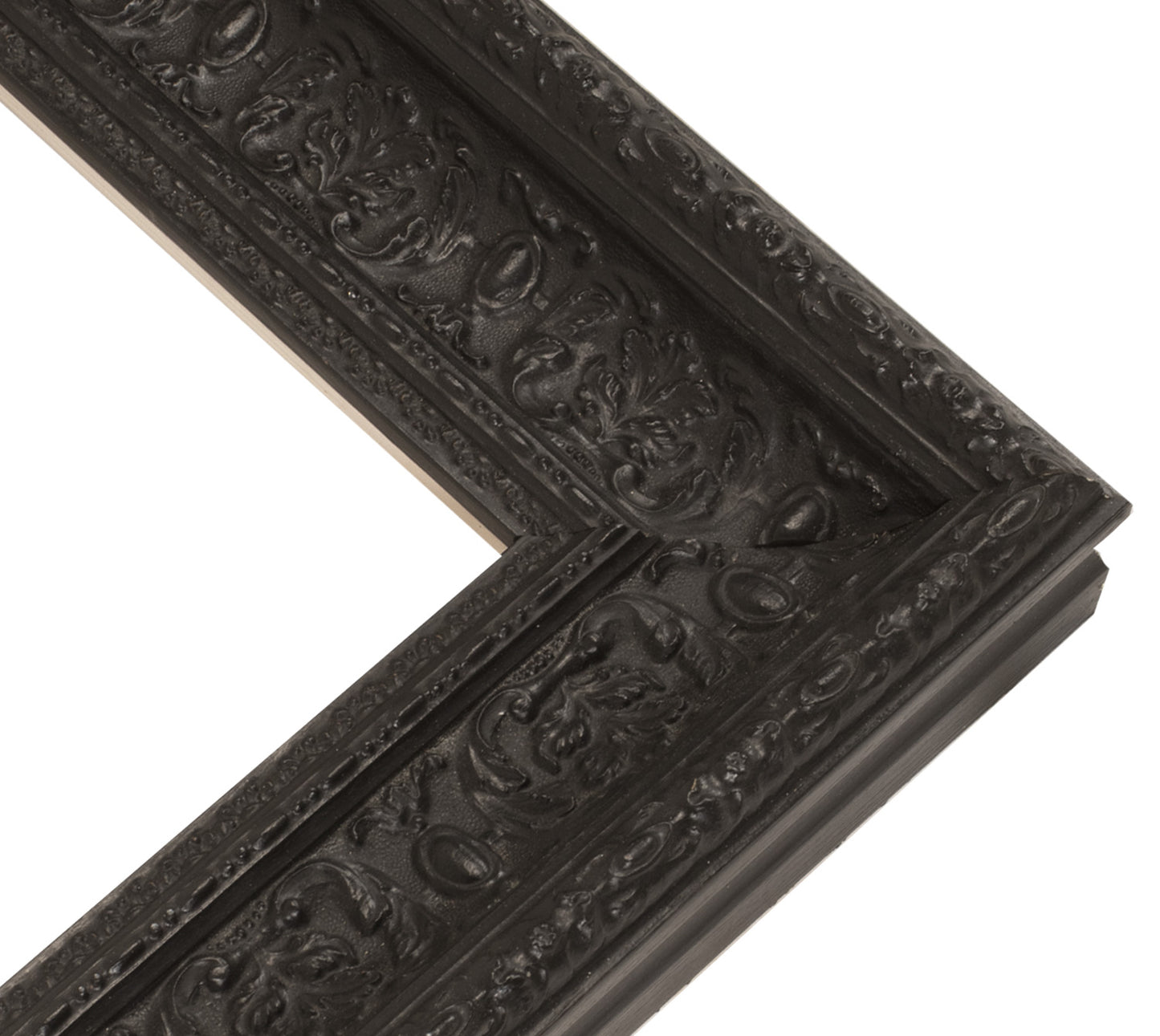 Black baroque wooden frame 6301.600